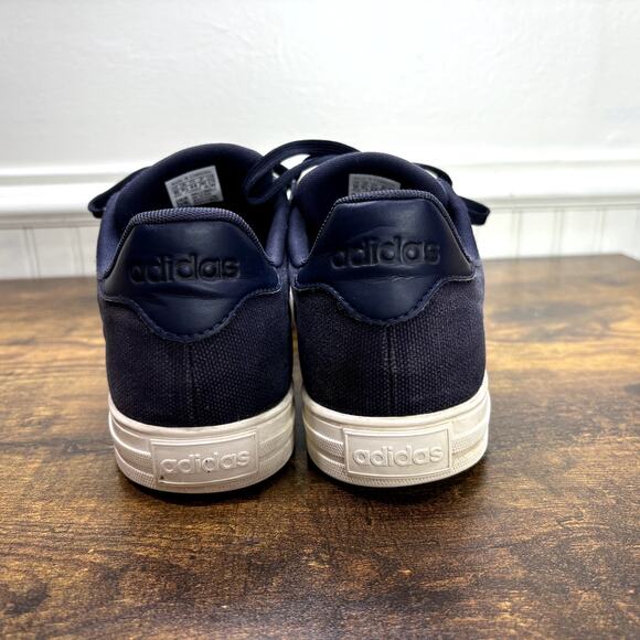Adidas Mens Size 10 Sneakers Daily 2.0 Legend Ink Blue Classic Lace-Up EE7828 - Picture 4 of 13